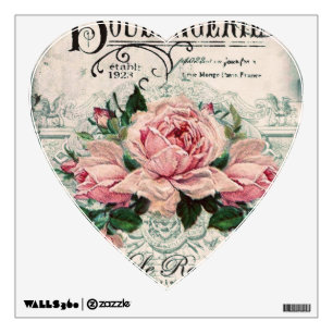 shabby chic, decoupage, victorian, french chic, pa wall decal