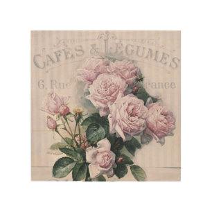 Shabby chic,decoupage,victorian,french chic, Paris Wood Wall Art