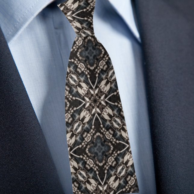 Shabby Chic Denim and Jewels Necktie (Creator Uploaded)