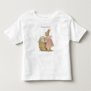 Shabby Chic Easter Rabbit Toddler T-shirt