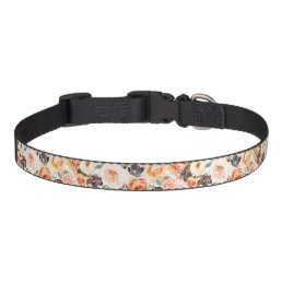 Shabby Chic Floral Dog Collar