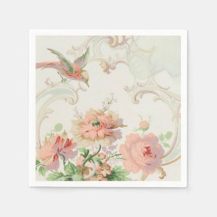 Shabby Chic Floral Napkins
