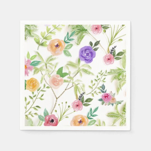 Shabby Chic Floral Napkins