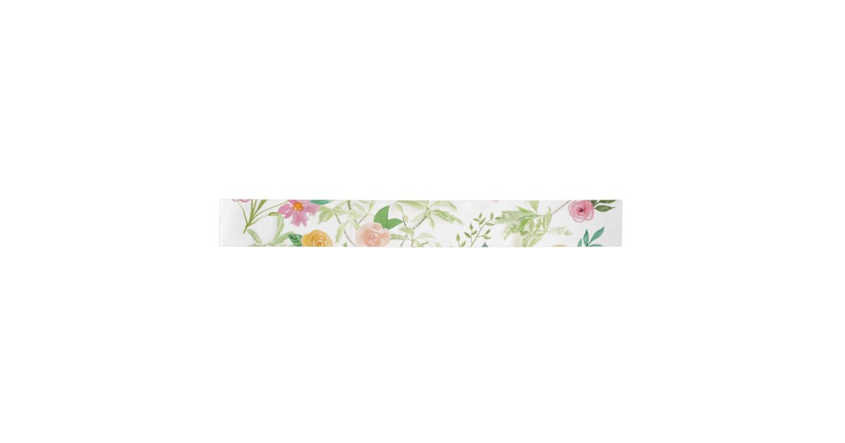 Boho Floral Ribbon