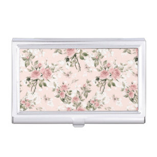 Shabby chic, french chic, vintage,floral,rustic,pi business card holder