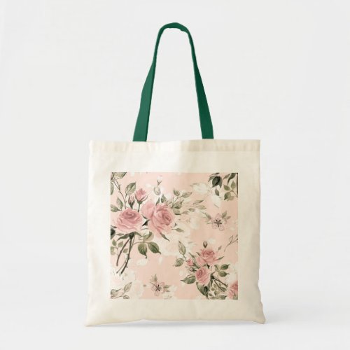 Shabby chic french chic vintagefloralrusticpi tote bag