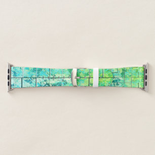Shabby Chic Green Apple Watch Band