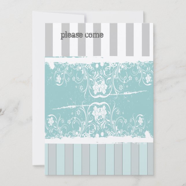 Shabby Chic Housewarming Invitation (Front)