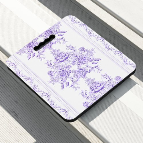 Shabby chiclavendertoilepatternfloralVictoria Seat Cushion