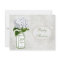 Shabby Chic Mason Jar & Hydrangea Baby Shower