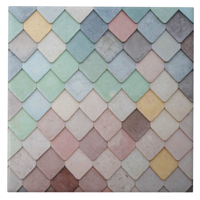Shabby Chic Pastel Tiles (Front)