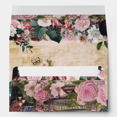 shabby chicpatternvictorianvintage collagechic envelope