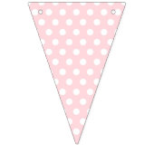 Shabby Chic Pink Aqua Floral Bunting Flag | Zazzle