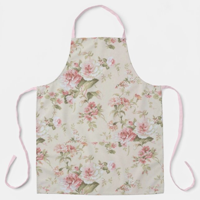 Shabby Chic Pink Series Design 2  Apron (Front)