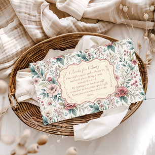 Shabby Chic Rose Garden Books for Baby  Enclosure Card