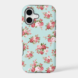 Shabby chic rose iPhone 17 case