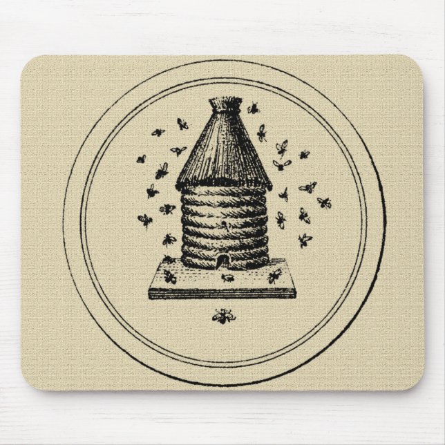 Shabby Chic Style Mouse Pad (Front)
