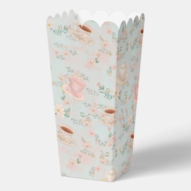Shabby chic Tea Party Favor Boxes (Back)
