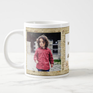 Shabby Chic Three Photo Specialty Mug Specialty