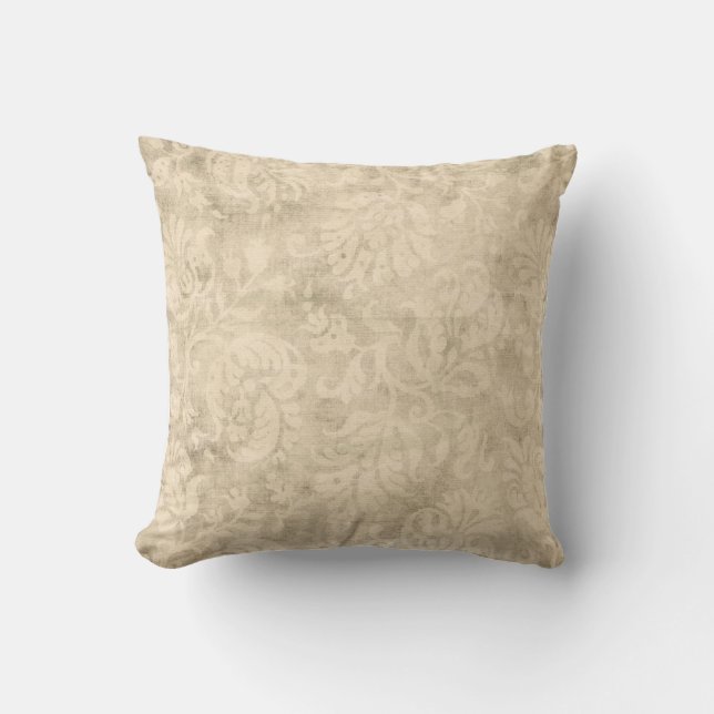 Shabby Chic Throw Pillow (Front)