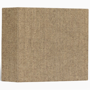 Shabby Chic Tweed Rustic Burlap Fabric Texture Binder