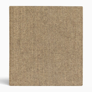 Shabby Chic Tweed Rustic Burlap Fabric Texture Binder
