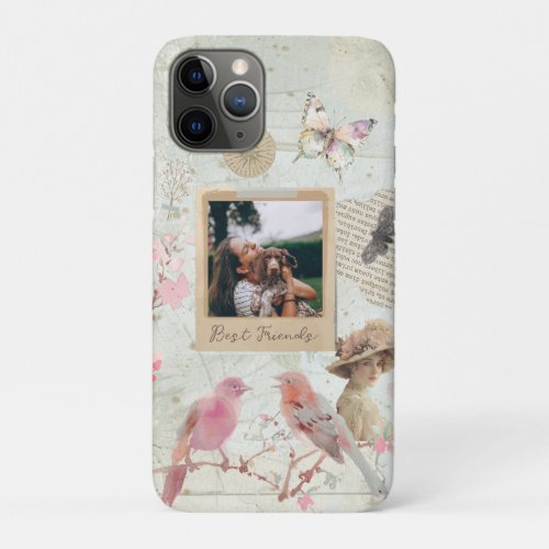 Shabby Chic Vintage Personalized iPhone 11 Pro Case
