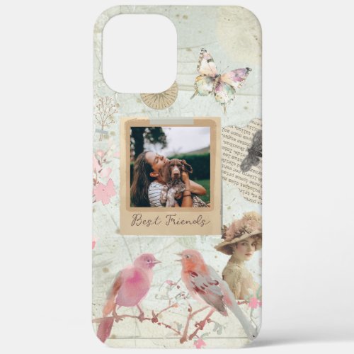 Shabby Chic Vintage Personalized iPhone 12 Pro Max Case