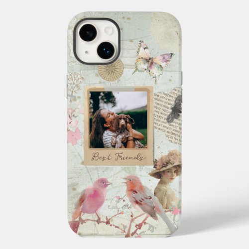 Shabby Chic Vintage Personalized Case_Mate iPhone 14 Plus Case