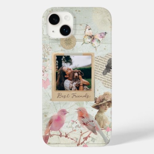 Shabby Chic Vintage Personalized Case_Mate iPhone 14 Plus Case