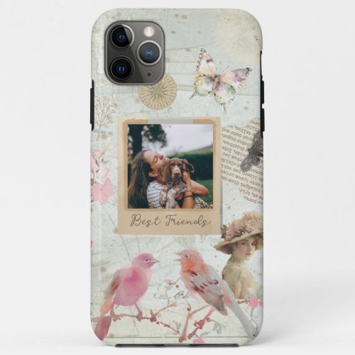 Shabby Chic Vintage Personalized iPhone 11 Pro Max Case