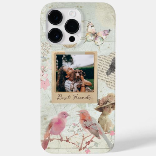 Shabby Chic Vintage Personalized Case_Mate iPhone 14 Pro Max Case