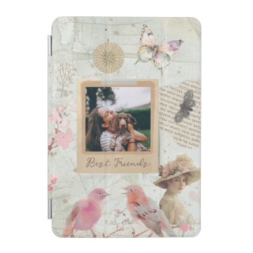 Shabby Chic Vintage Personalized iPad Mini Cover