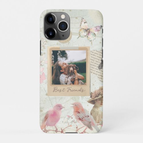 Shabby Chic Vintage Personalized iPhone 11Pro Case