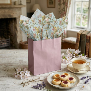 Shabby Chic Vintage Roses Damask Art Pattern Tissue Paper