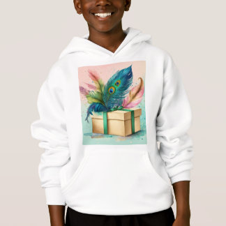  Shabby Chic Watercolor Magic" Hoodie