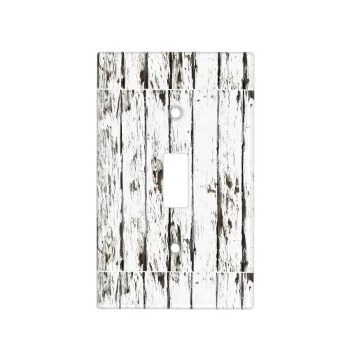 Shabby Chic Weathered Board Light Switch Cover