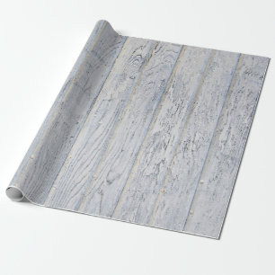 Shabby Chic weathered wood Wrapping Paper