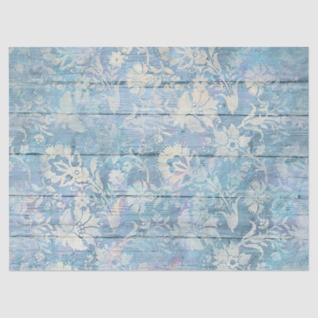 Shabby Chic Wood Series Design 15 Tissue Paper (Front)