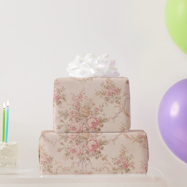Shabby Chic Wrapping Paper (Party Gifts)