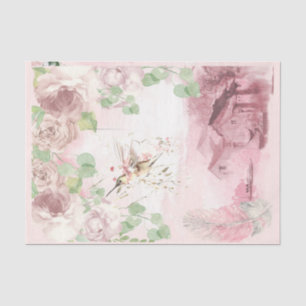 Shabby Chic Writing Series Design 4 Tissue Paper
