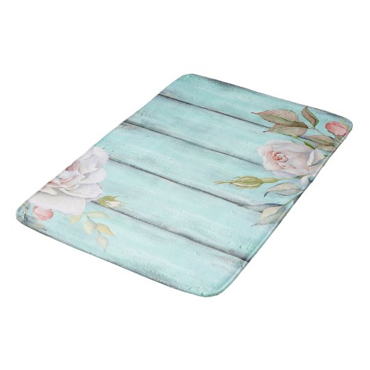 Shabby Country Chic Rustic Bath Mat