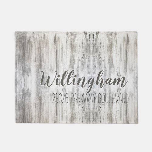 Shabby Farmhouse Weathered Look Doormat