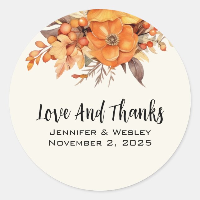 Shabby Pink Rose Classic Round Sticker (Front)