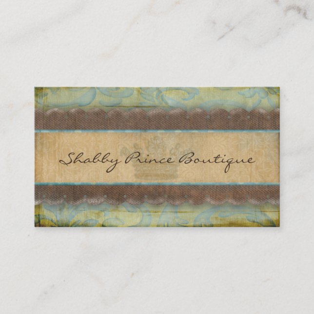 Shabby Prince Business Cards (Front)