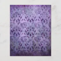 vintage purple scrapbook paper