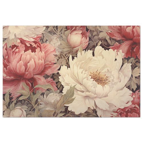 SHABBY ROMANTIC ROSES DECOUPAGE TISSUE PAPER