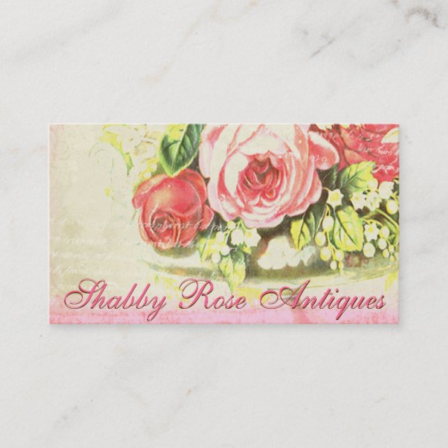Shabby Rose Versailles Collection Business Cards 2 (Front)