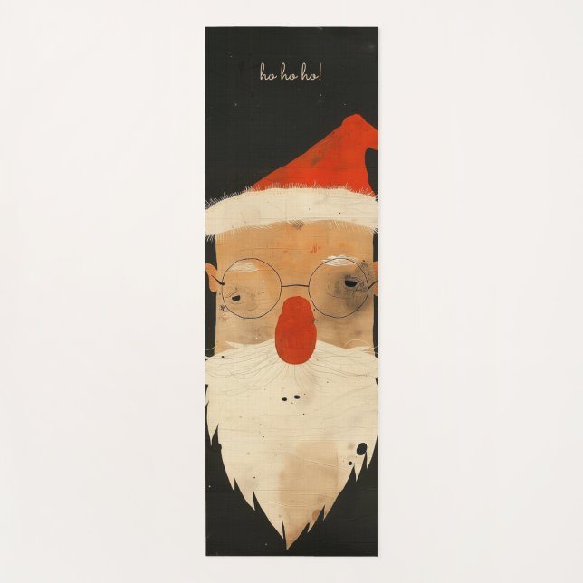 Shabby Santa Yoga Mat (Front)