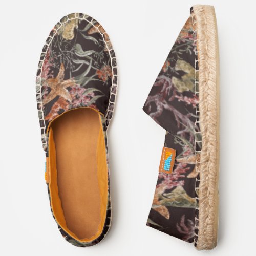 Shabby Sea Life Pattern Espadrilles